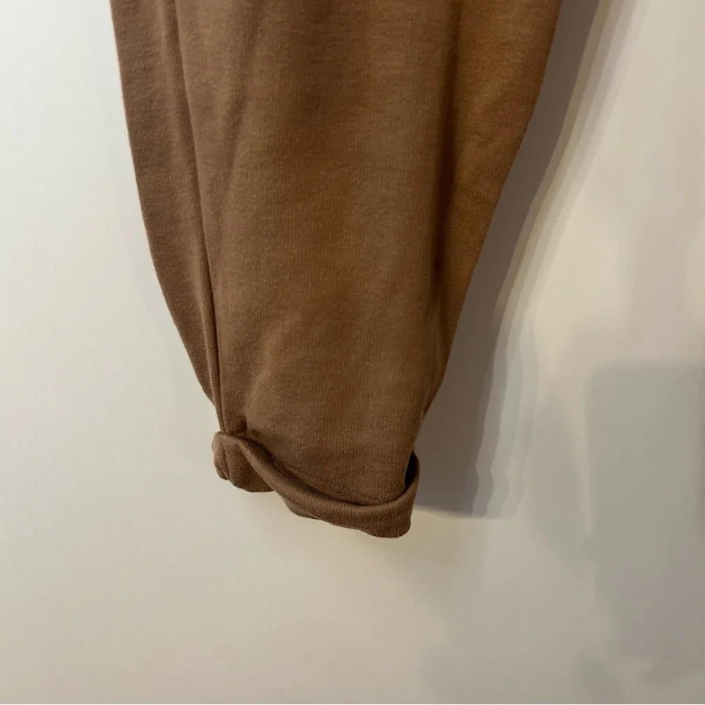 Fixmatti Brown Colorblock 2-Piece Sweatsuit Set, Size XL, Sweatshirt & Joggers - Picture 14 of 16